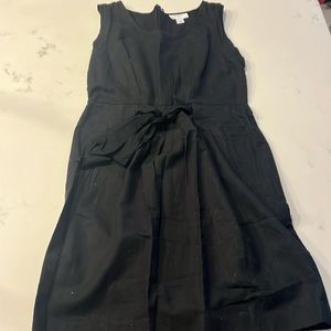 LOFT Linen Sleeveless Dress